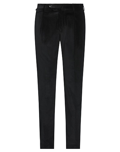 TAGLIATORE Casual pants Black 99% Cotton, 1% Elastane