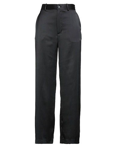 MASSCOB Casual trouser Black 60% Polyester, 40% Recycled polyester