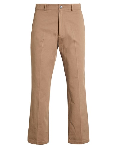 BURBERRY Casual trouser Khaki 100% Cotton