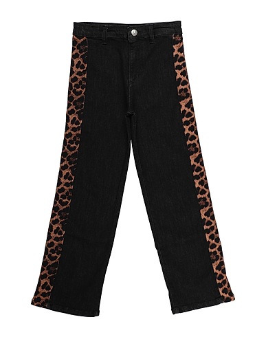 JOHN RICHMOND Denim trousers Black 99% Cotton, 1% Elastane