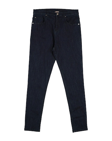 ELISABETTA FRANCHI Denim trousers LA MIA BAMBINA Blue 99% Cotton, 1% Elastane