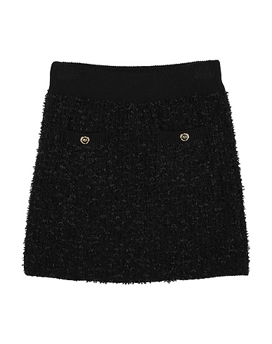 ELISABETTA FRANCHI Rock LA MIA BAMBINA Schwarz 100% Polyamid, Schurwolle
