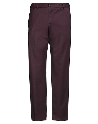 PT Torino Casual pants Plum 95% Virgin Wool, 5% Elastane
