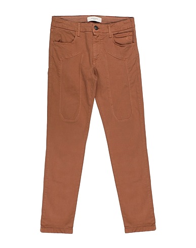JECKERSON Casual trouser Camel 98% Cotton, 2% Elastane