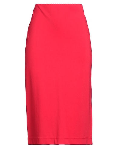 NENETTE Midi skirt MAGENTA 65% Rayon, 30% Nylon, 5% Elastane