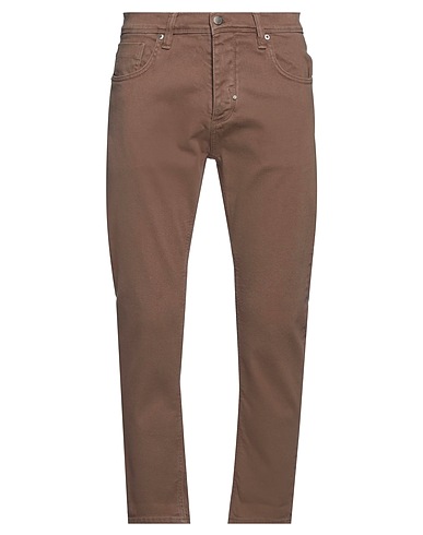 ANTONY MORATO Denim pants Khaki 98% Cotton, 2% Elastane