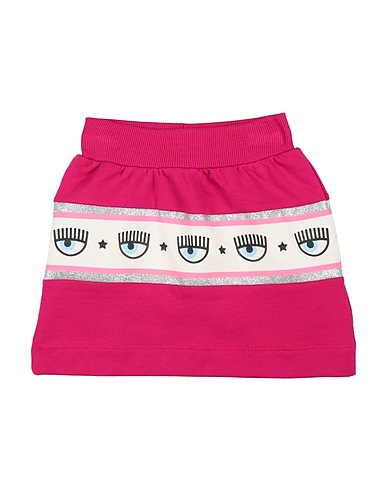CHIARA FERRAGNI Jupe Fuchsia 95% Coton, 5% Élasthanne