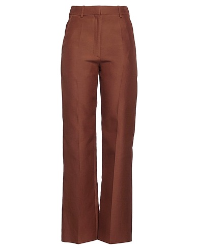 VALENTINO GARAVANI Pantalone Marrone 52% Cotone, 48% Seta