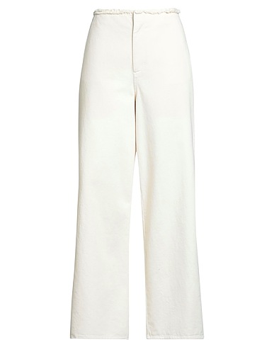 MASSCOB Casual trouser Ivory 100% Cotton
