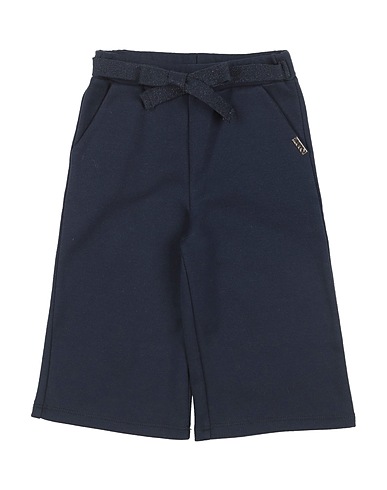 LIU •JO Casual trouser Navy blue 90% Cotton, 7% Polyamide, 3% Elastane