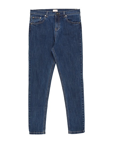 ELISABETTA FRANCHI Pantaloni jeans Blu 99% Cotone, 1% Elastan