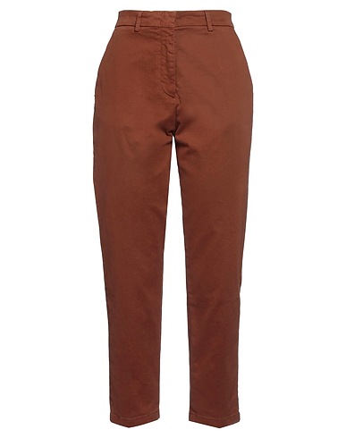 CRUNA Casual trouser Chocolate brown 98% Cotton, 2% Elastane