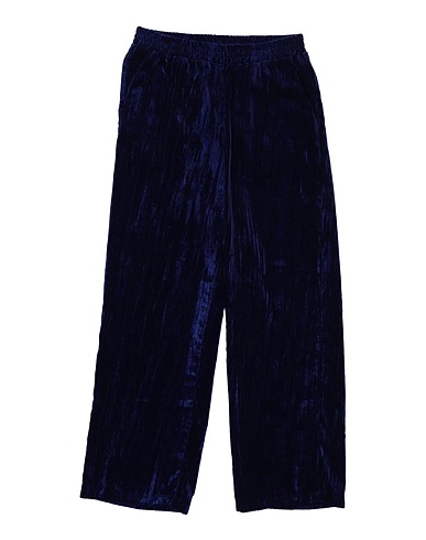VICOLO Casual trouser GIRL Navy blue 100% Polyester
