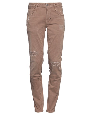 ANTONY MORATO Denim trousers Khaki 98% Cotton, 2% Elastane