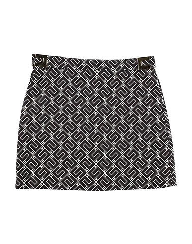 ELISABETTA FRANCHI Skirt LA MIA BAMBINA Black 96% Polyester, 4% Elastane