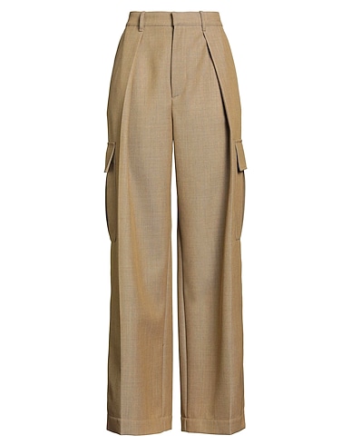 BURBERRY Casual pants Sand 100% Wool