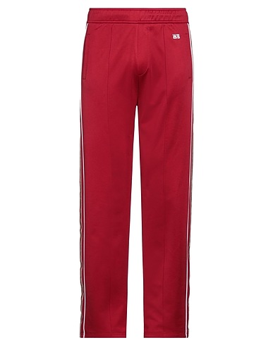 WALES BONNER Casual trouser Burgundy 55% Polyester, 45% Cotton