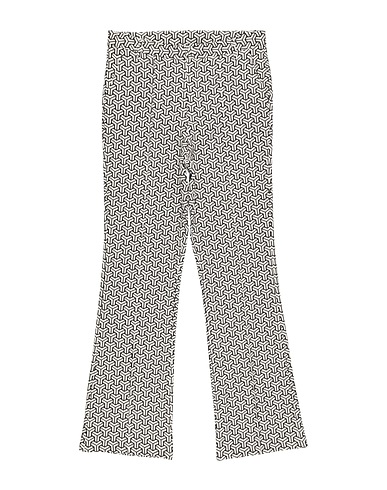 L:Ú L:Ú by MISS GRANT Casual trouser White 89% Polyester, 11% Elastane