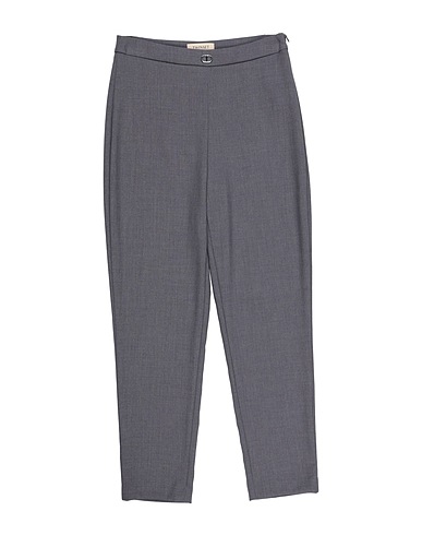 TWINSET Casual pants Grey 66% Polyester, 30% Viscose, 4% Elastane