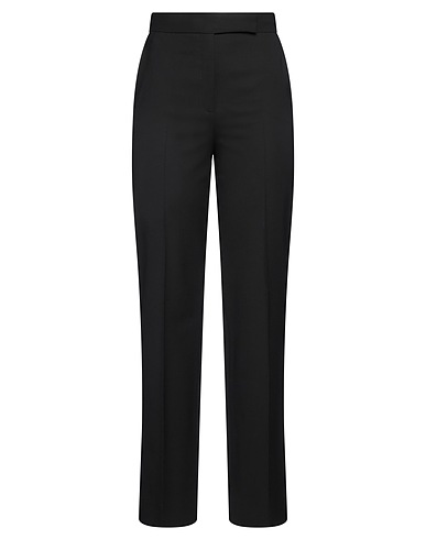 VALENTINO GARAVANI Casual trouser Black 96% Virgin Wool, 4% Elastane