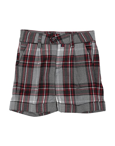 BARONIO Shorts & Bermuda Grigio 78% Poliestere, 19% Viscosa, 3% Elastan
