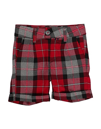 BARONIO Shorts & Bermuda Red 78% Polyester, 19% Viscose, 3% Elastane