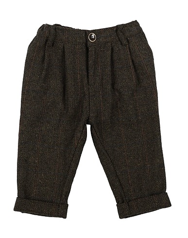 MOOD_ONE Pantalone Verde militare 70% Cotone, 20% Acrilico, 10% Altre Fibre