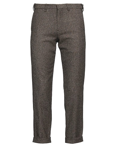 AT.P.CO Casual trouser Black 50% Wool, 30% Polyester, 20% Cotton