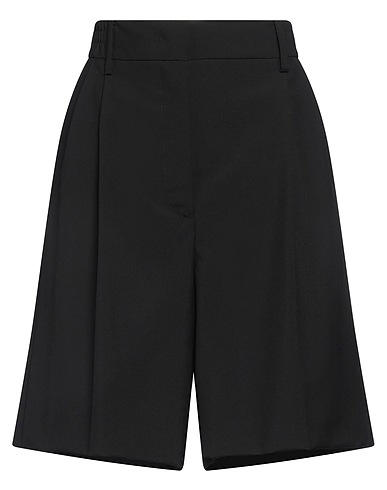 VALENTINO GARAVANI Shorts & Bermuda Black 100% Wool