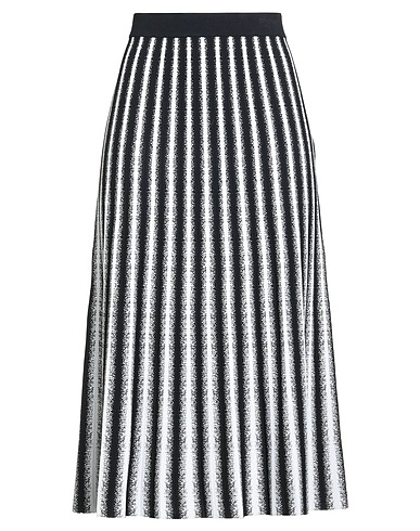 DIANE VON FURSTENBERG Midi skirt Black 83% Viscose, 17% Polyester