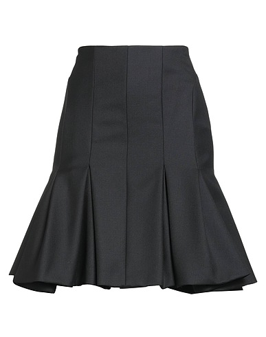 NINA RICCI Mini skirt NERO 100% Wool