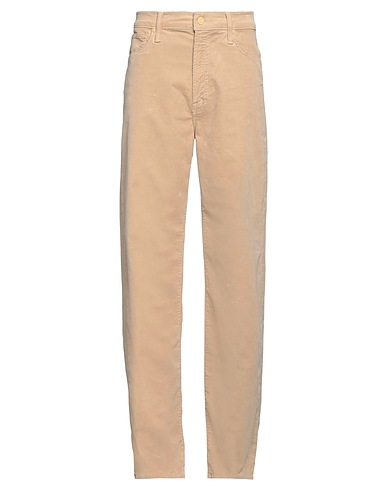 MOTHER Casual trouser Beige 93% Cotton, 6% Polyester, 1% Elastane