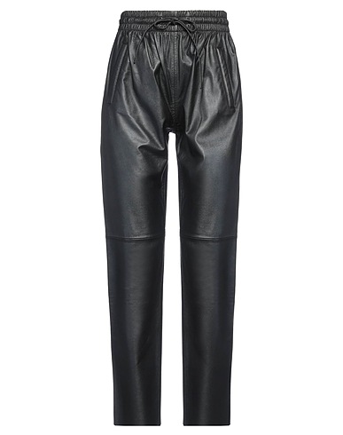 OAKWOOD Pantalon Noir 100% Cuir d'agneau