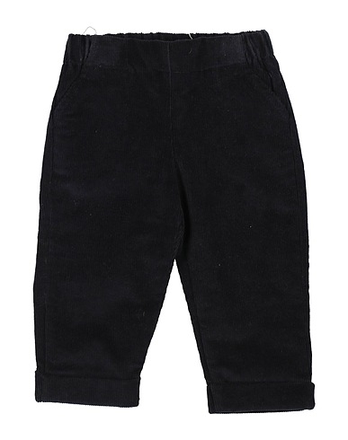 LA STUPENDERIA Casual trouser Black 98% Cotton, 2% Elastane