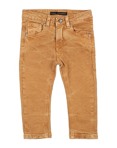 DANIELE ALESSANDRINI Casual pants CAMMELLO 98% Cotton, 2% Elastane