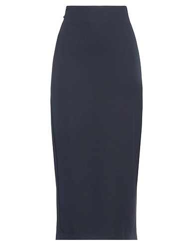 PATRIZIA PEPE Midi skirt Midnight blue 72% Polyester, 23% Viscose, 5% Elastane