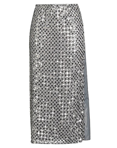 BAUM UND PFERDGARTEN Midi skirt Grey 95% Polyester, 5% Elastane