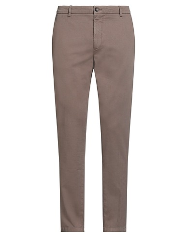YAN SIMMON Pantalone Tortora 51% Modal, 46% Cotone, 3% Elastan