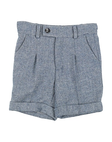 PAIO CRIPPA Shorts & Bermuda Blue 100% Virgin Wool
