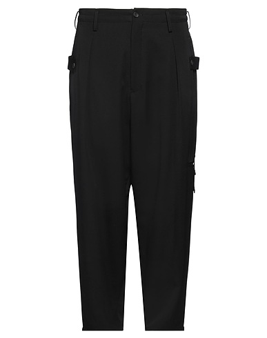 YOHJI YAMAMOTO POUR HOMME Casual pants Black 100% Wool