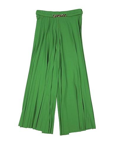 FUN & FUN Casual pants Green 95% Polyester, 5% Elastane