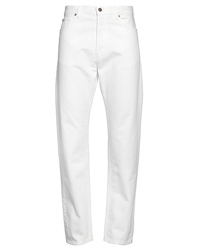 HAIKURE Denim pants White 100% Cotton
