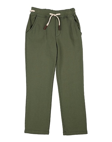 NUPKEET Casual trouser Military green 100% Cotton