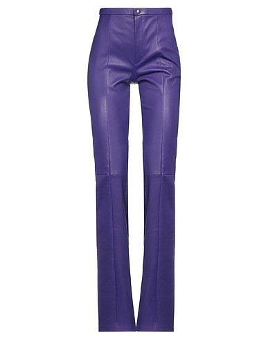 STOULS Flared pant VIOLA 100% Lambskin