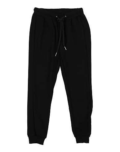 LES HOMMES Casual trouser Black 63% Polyester, 34% Viscose, 3% Elastane