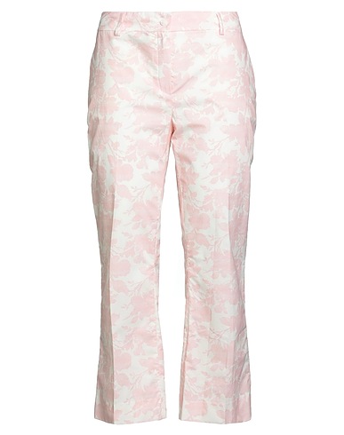 AMINA RUBINACCI Casual pants Light pink 100% Cotton
