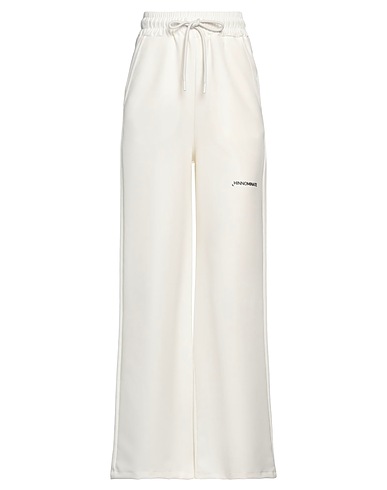 HINNOMINATE Casual trouser Ivory 89% Polyester, 11% Elastane