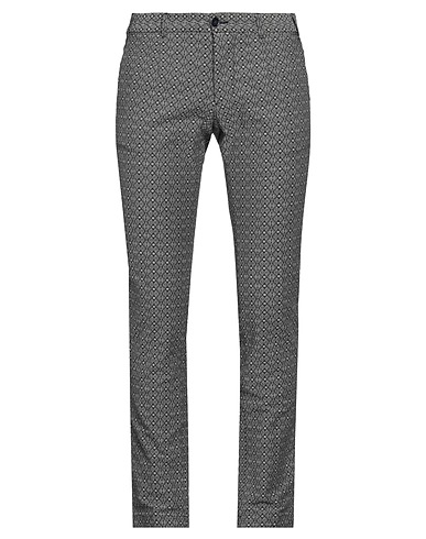 GHEDINI ZUCCARINI CONTINI Casual trouser Black 99% Cotton, 1% Elastane