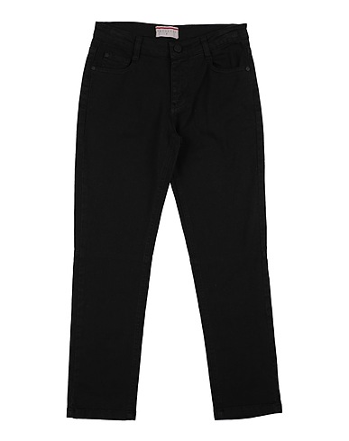PACIOTTI Denim trousers Black 100% Cotton