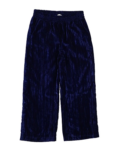 VICOLO Casual trouser GIRL Navy blue 100% Polyester